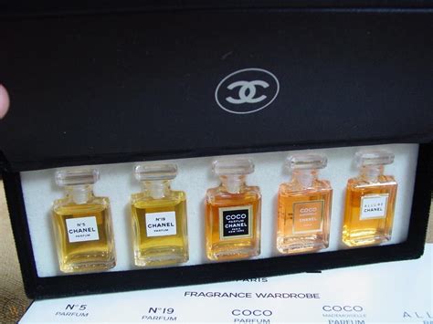 chanel miniature perfume set